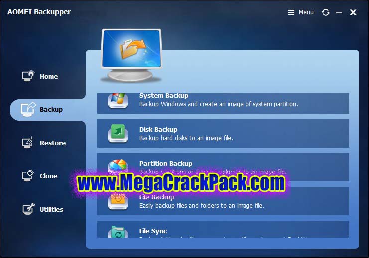 AOMEI Backupper Latest Version 7.0 (All Editions) With Fix