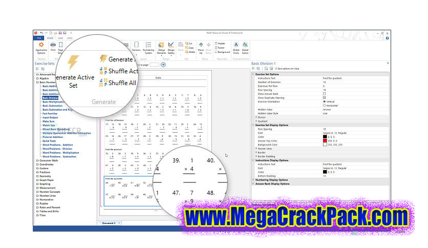 Math Resource Studio Professional Version 7.0.173 Portable