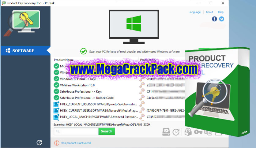 Product Key Recovery Tool 1.0.0 Multilingual