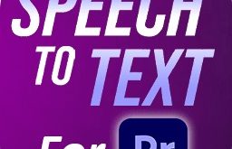 Adobe Speech to Text Premiere Pro v12 Free Download